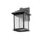 Z-Lite Portland 1 Light Outdoor Wall Light, Oil Rubbed Bronze And Clear Seedy 531M-ORB - alternate 2
